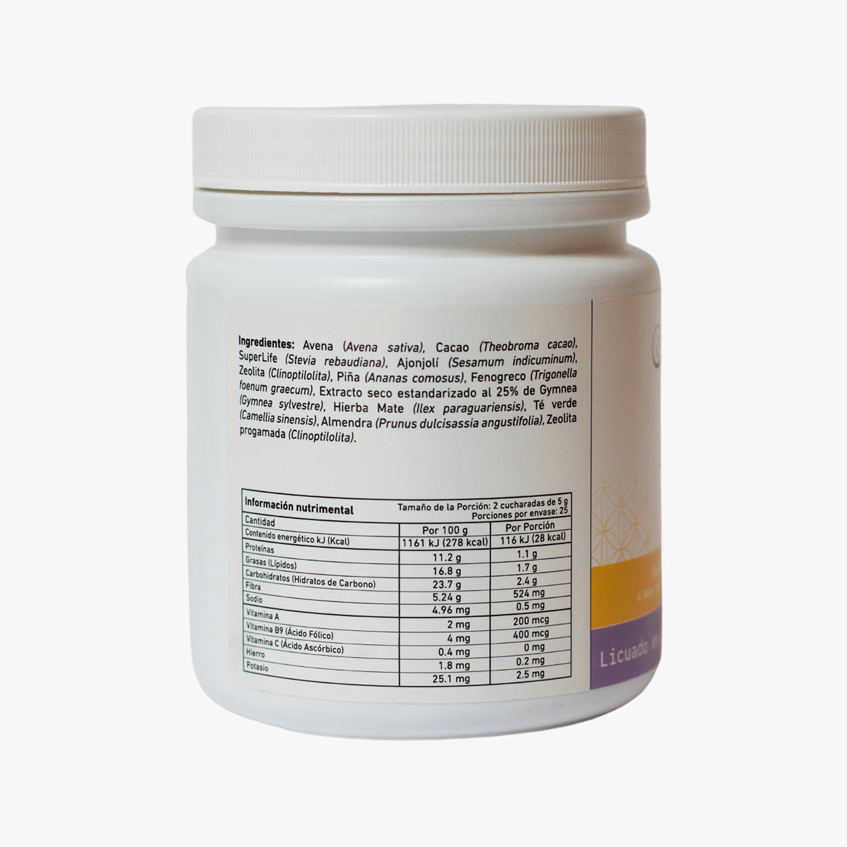 Licuado Zin-Am | Complementa el desayuno, suprime el apetito, incrementa el metabolismo, quema grasa
