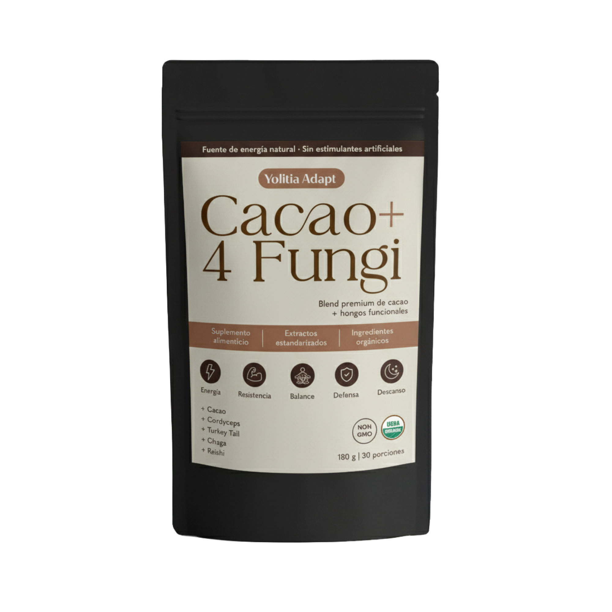 Cacao + 4 Fungi